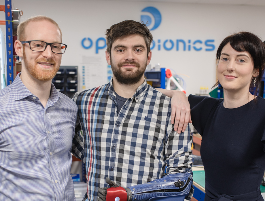 Open Bionics attracts £1.5m investment from Foresight Williams