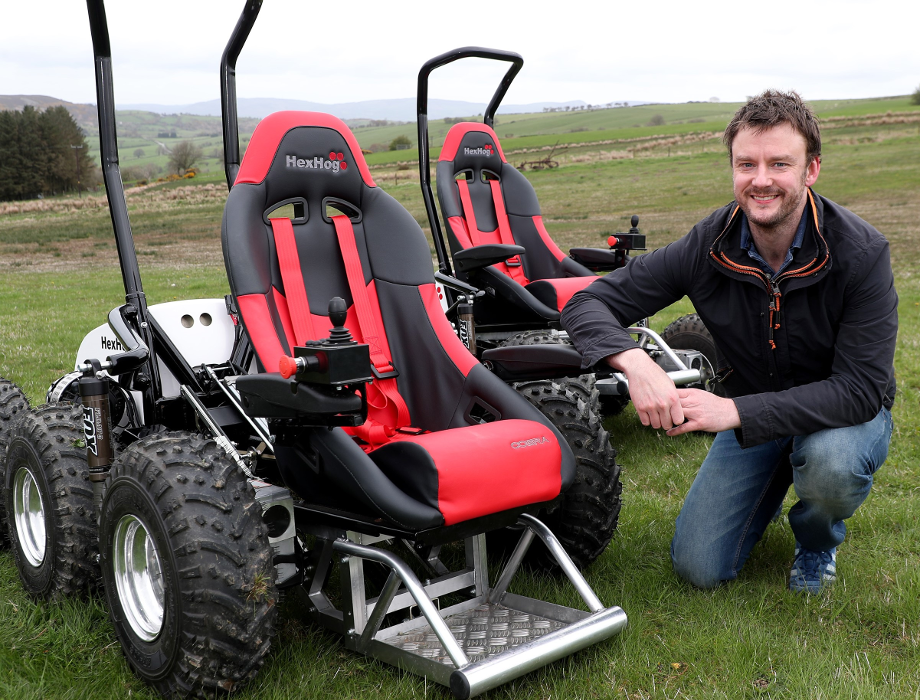 Development Bank of Wales invests in the 'HexHog' wheelchair 