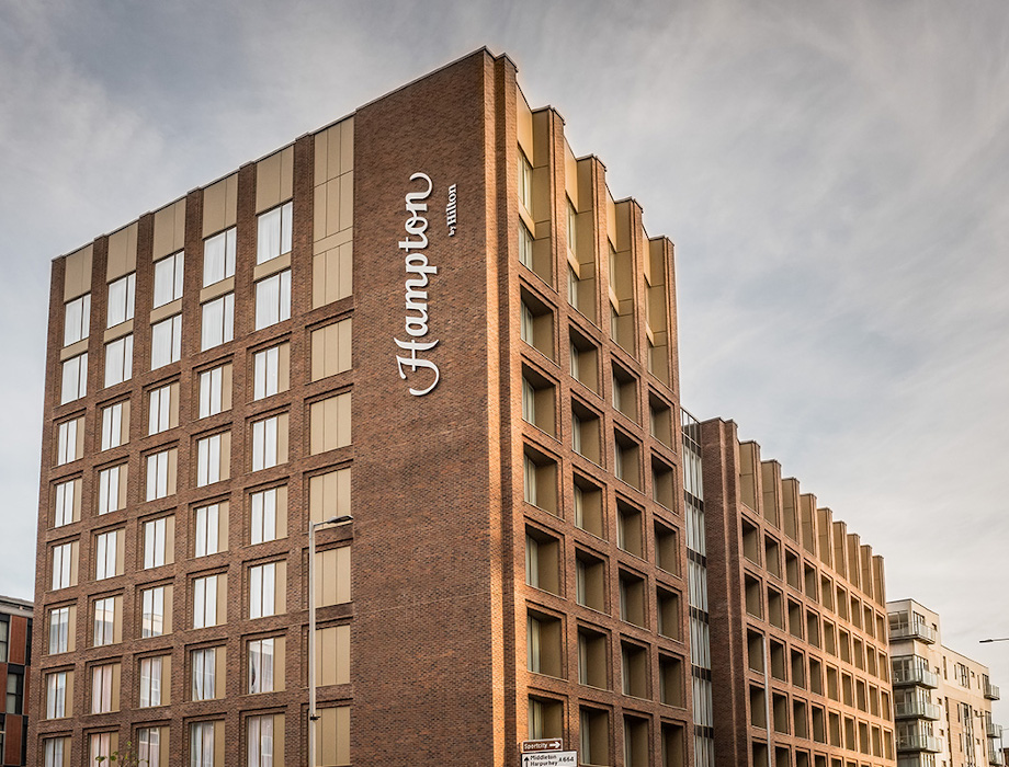 IP and Maven deliver completed Hampton by Hilton Hotel in Manchester