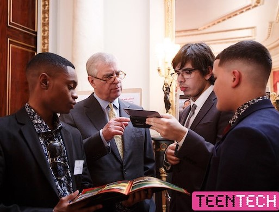 TeenTech winners celebrate at Buckingham Palace