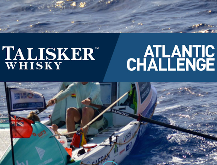 Guy Rigby & David Murray launch their Talisker Whisky Atlantic Challenge